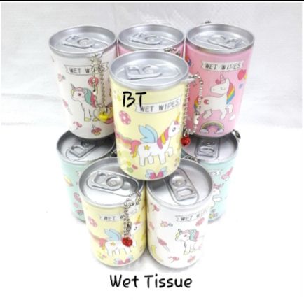 Unicorn Wet Tissue Can view 2