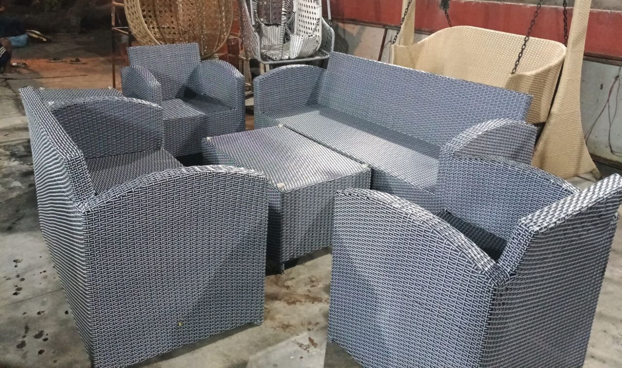Rattan Outdoor Sofa Set view 2