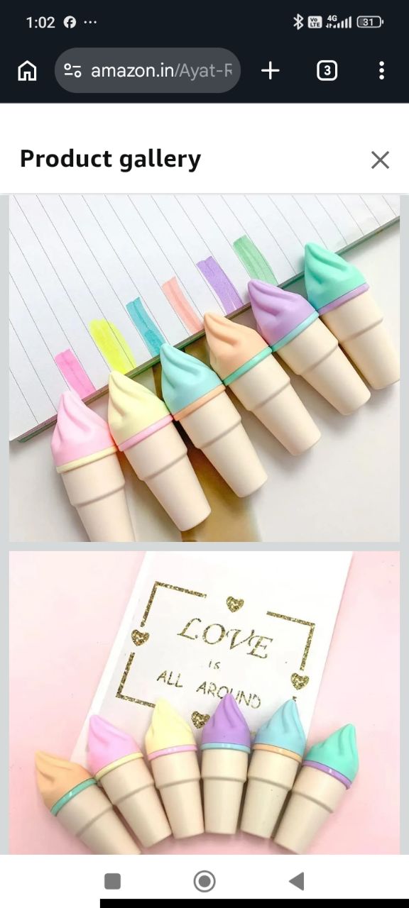 Ice Cream Cone Highlighter view 3