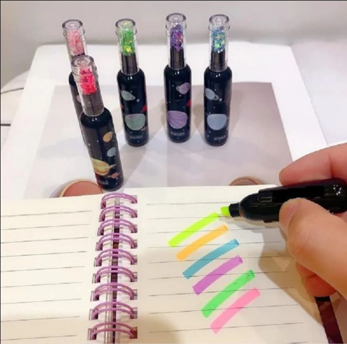 Colorful Glitter Gel Pens Set view 2