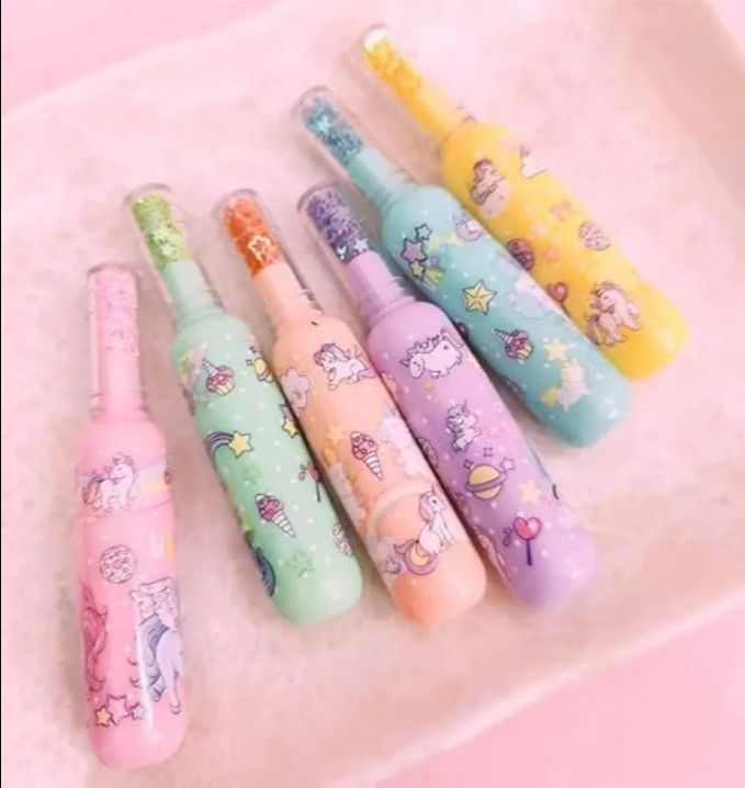 Bottle Shape Highlighter Unicorn Print view 3