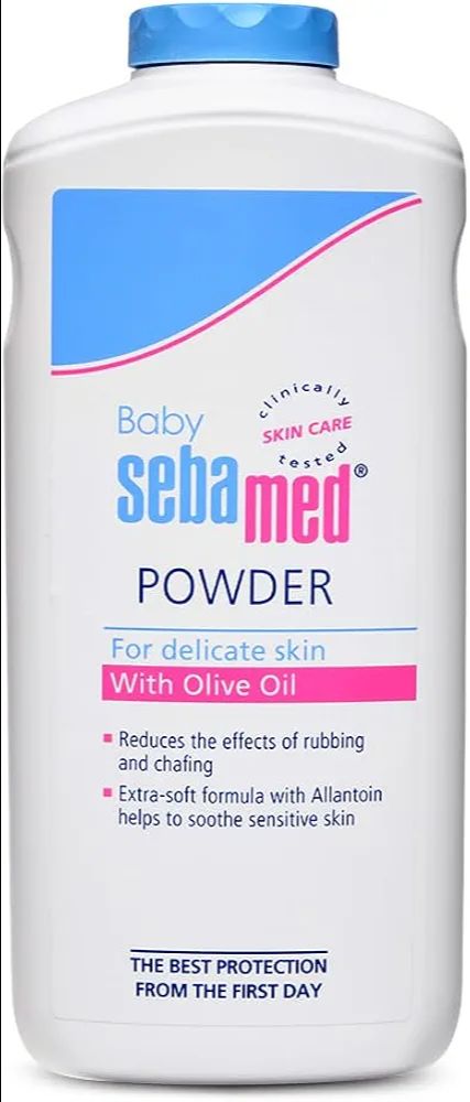 Sebamed Baby Powder| Olive Oil, Allantoin|400 gm