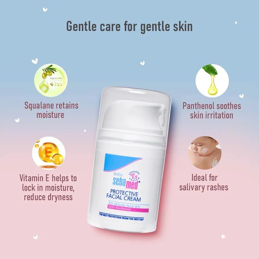 BrandSebaMed
Item FormCream
Age Range (Description)Baby
Item Volum50 Millilitres
Net Quantity100.0 Milliliters
Brand:Sebamed
Baby Care
Baby Bath, Hair & Skin Care view 2