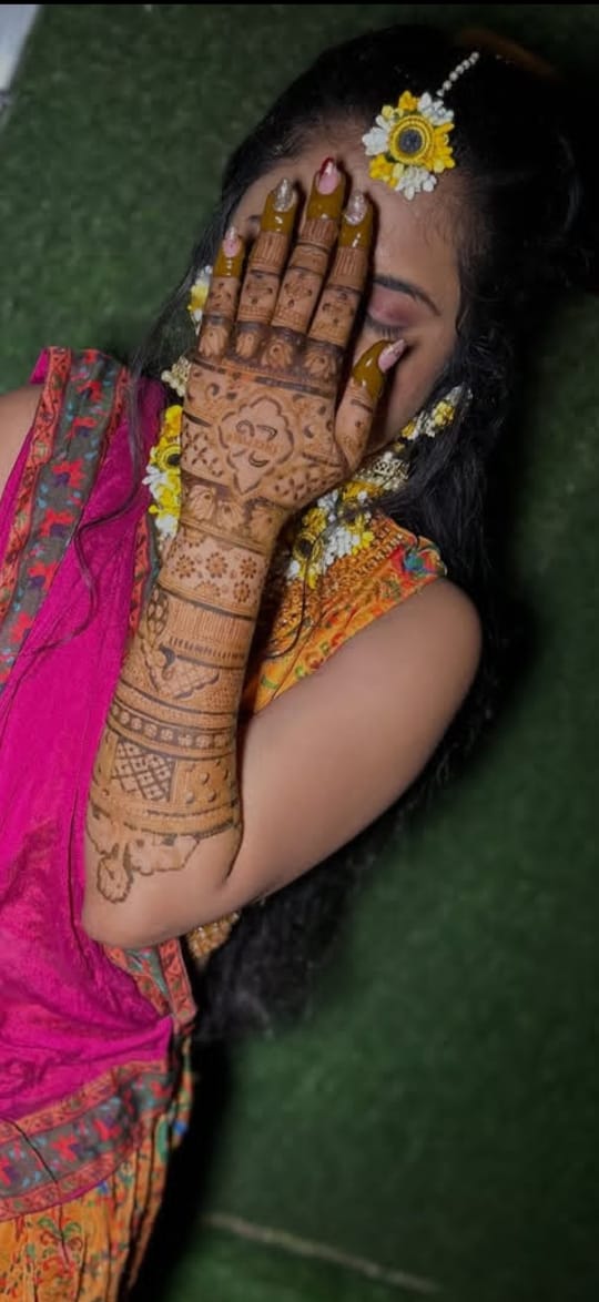 Traditional Bridal Mehndi view 2