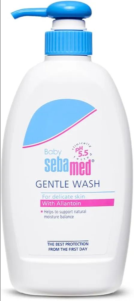 Sebamed Baby Gentle Wash|pH 5.5|Baby Body Wash|Soap Free|Tear Free|400 ml