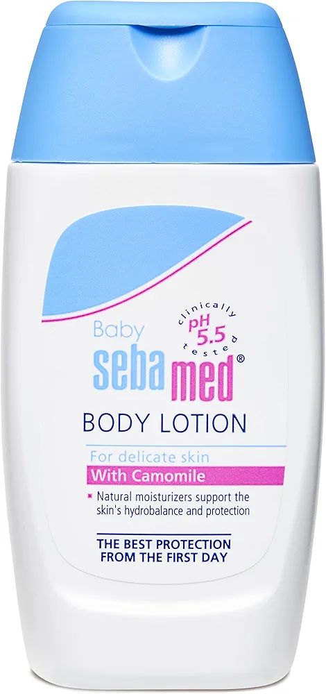 Sebamed Baby Body Lotion 400 ml|Ph 5.5|Camomile & Allantoin| Dermatalogically tested| Sensitive skin view 2