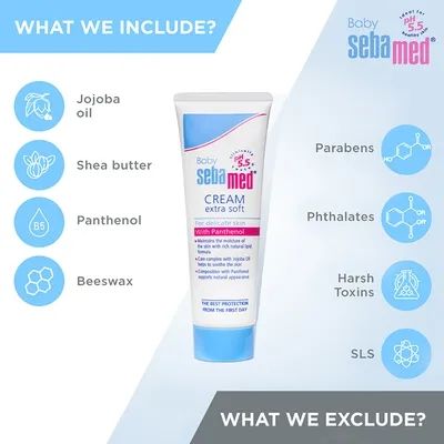 SEBAMED EXTRA SOFT BABY Cream 50ml view 3