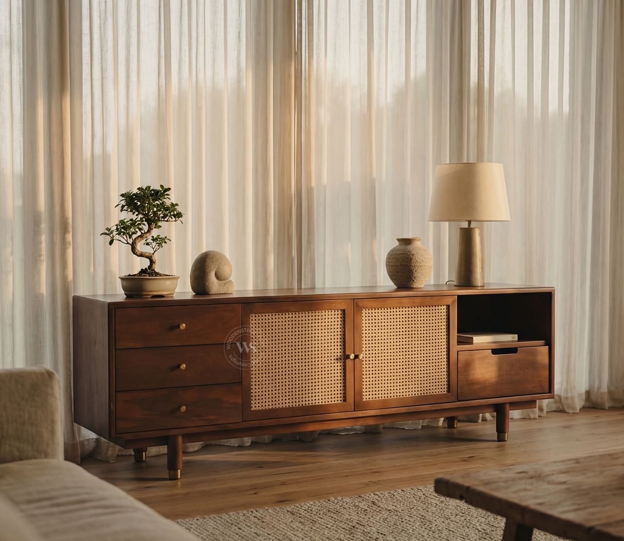 TV Unit Bench Assembly view 2