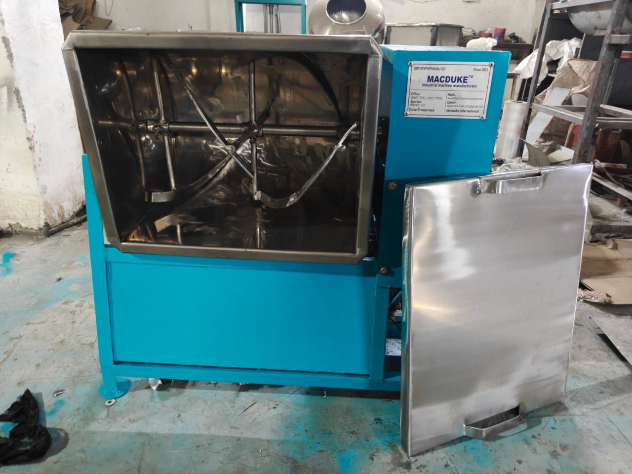 MACDUKE Industrial Mixer view 2