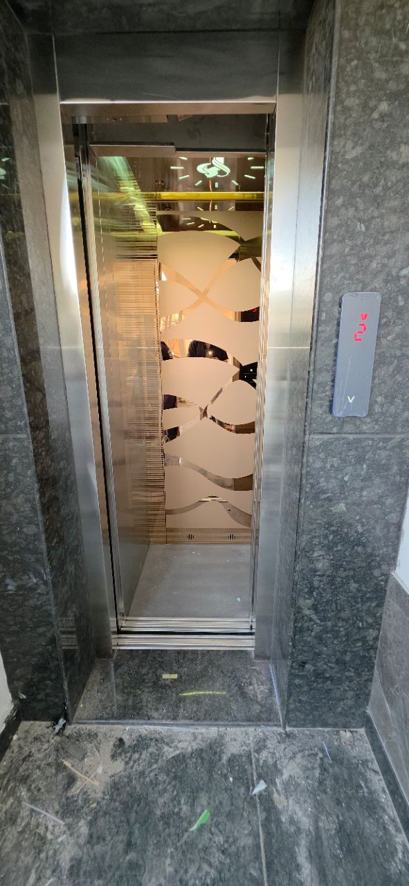 Stylish Glass Elevator