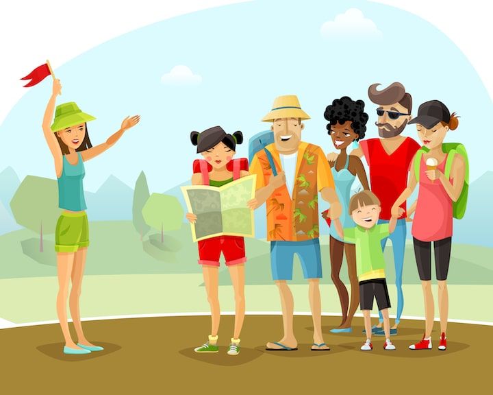 Tour Guide Character view 4