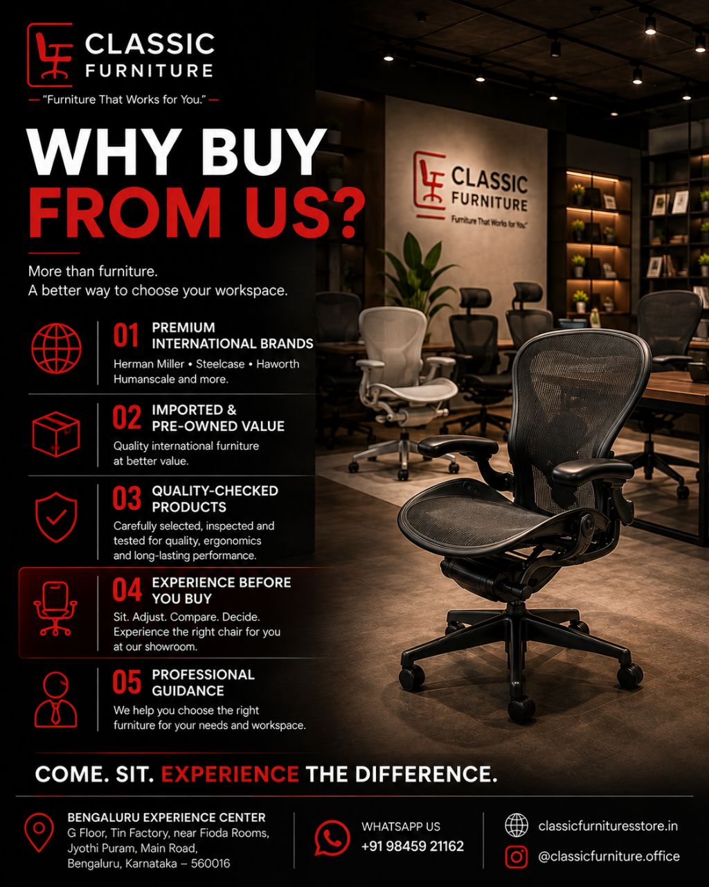 Imported Ergonomic Chairs! view 2