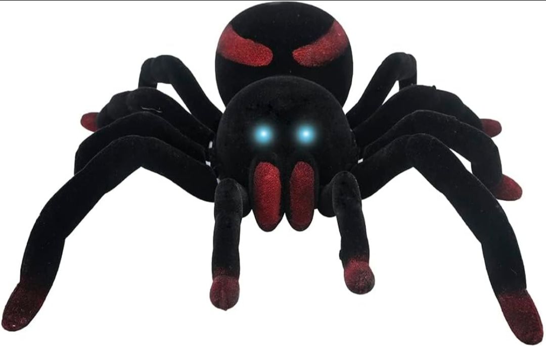 Realistic Remote Controlled Tarantula/Spider, 8 Hairy Legs, 2 mandibles, Light Effects in The Eyes, Remote Control Included, SPIDER01 view 5