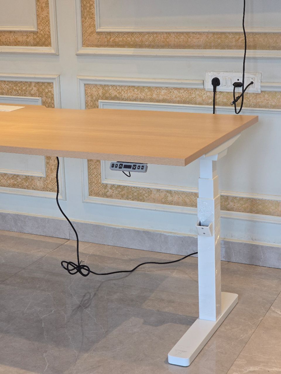 Teknion Dual Motors Height Adjustable Desk view 2