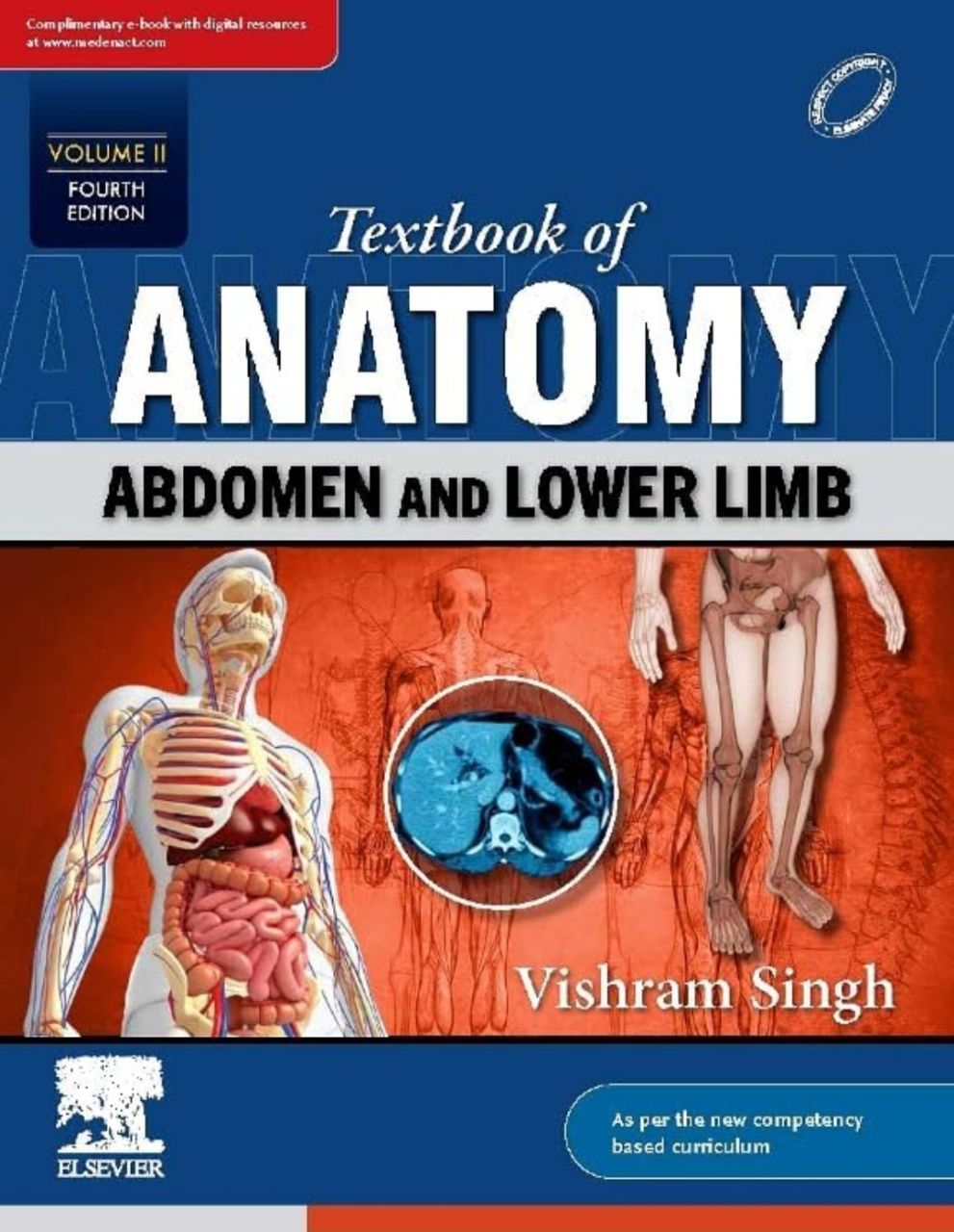 Textbook of Anatomy Vol 2: Abdomen and Lower Limb By Vishram Singh 4e