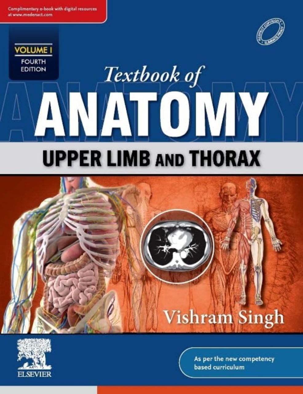 Textbook of Anatomy by Vishram Singh 3 Vol. Set 4e view 2