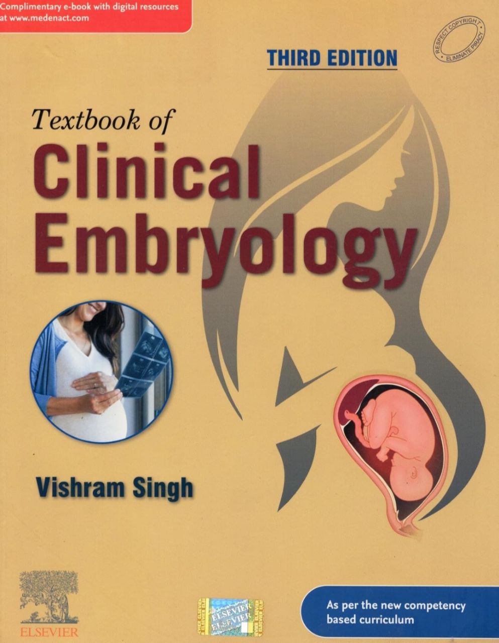 Textbook of Clinical Embryology by Vishram Singh 3e