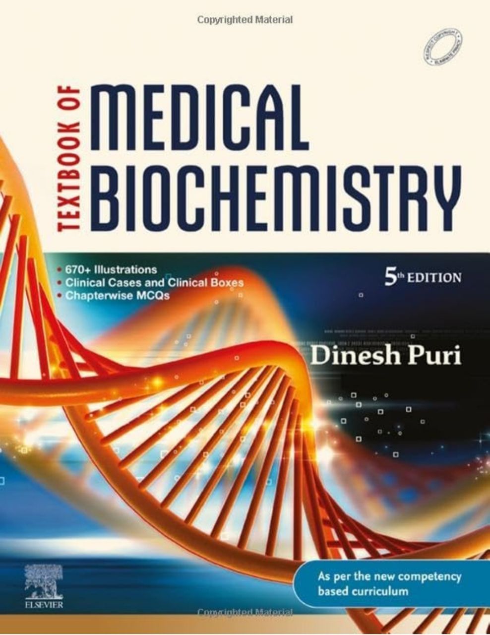 Textbook of Medical Biochemistry By Dinesh Puri 5e