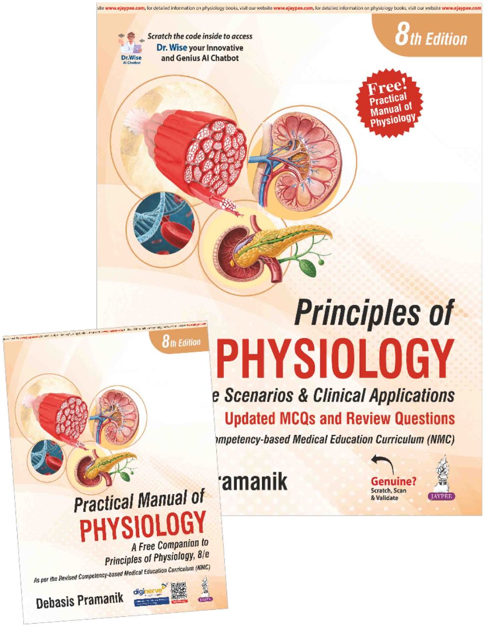 Principles of Physiology By Debasis Pramanik 8E Reprint