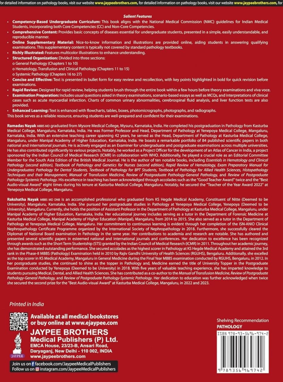 Exam Preparatory Manual For Undergraduates Pathology By Ramadas Nayak, Rakshatha Nayak 5/e view 2