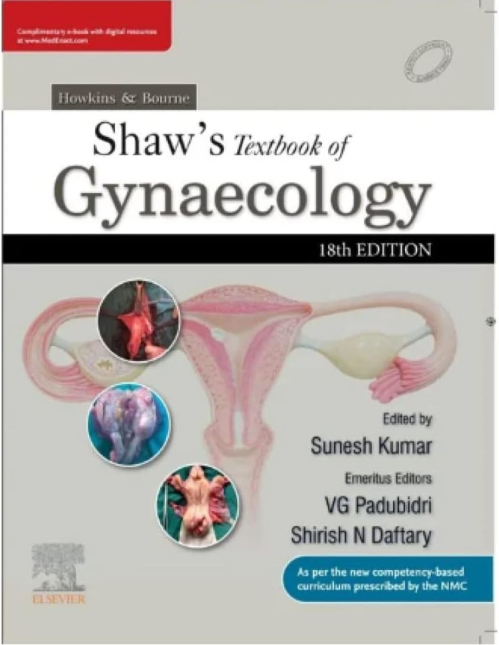 Shaw's Textbook of Gynaecology 18th Edition