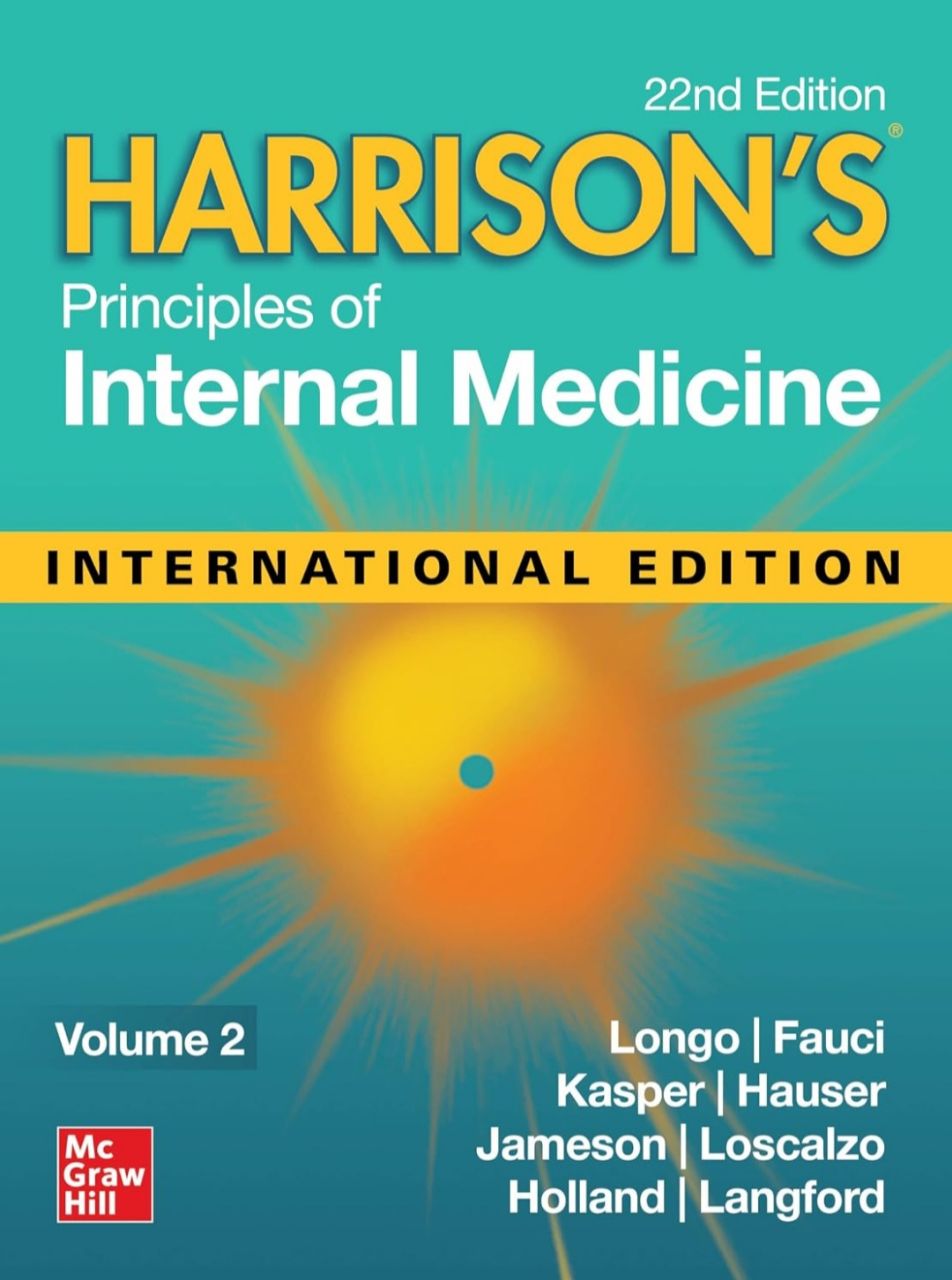 Harrison's Principles Of Internal Medicine 2 Vol. Set 22nd Edition I.E. view 3