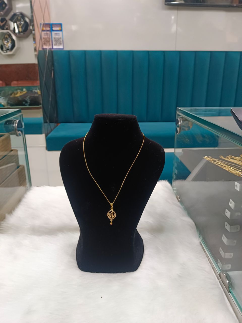 Gold Pendant 1 view 2