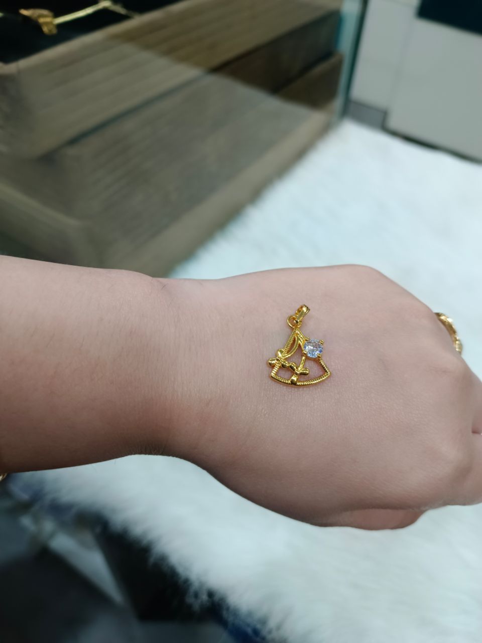 Gold Plated Pendant7