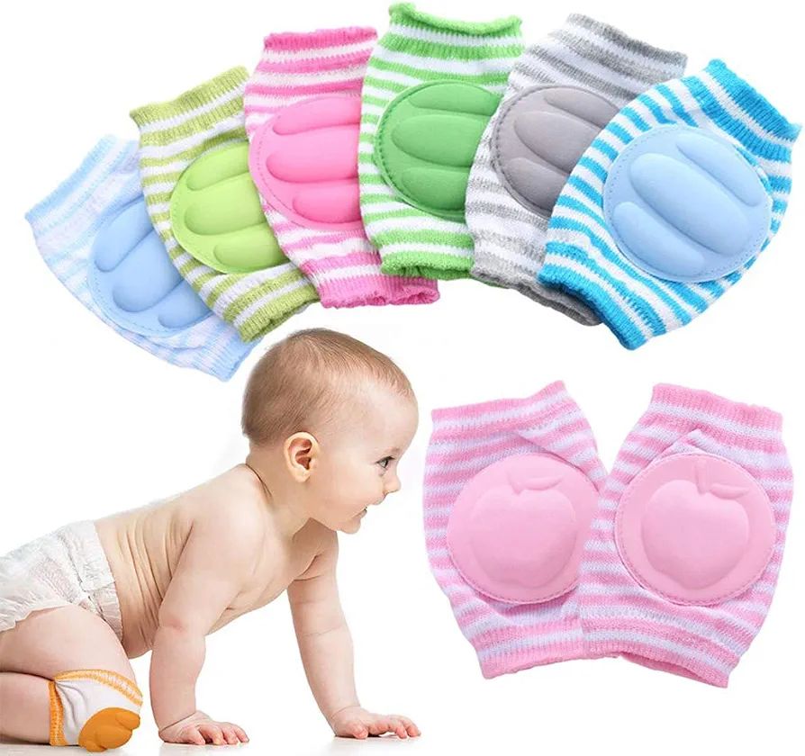 Baby Knee Pads for Crawling | Baby Knee & Elbow Pads for Crawling | Soft Knee Protector & Elbow Guard for Kids | Comfortable Anti Slip Knee Pads for Kids Associates Pack Of 1