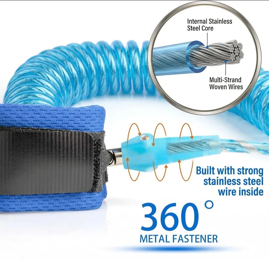 Anti-Lost Wrist Band for Kids | Lock Safety Harness | Soft Adjustable Wrist Strap with Durable Stainless Steel Coil | Baby Walking Leash for Travel, Shopping & Public Places view 12
