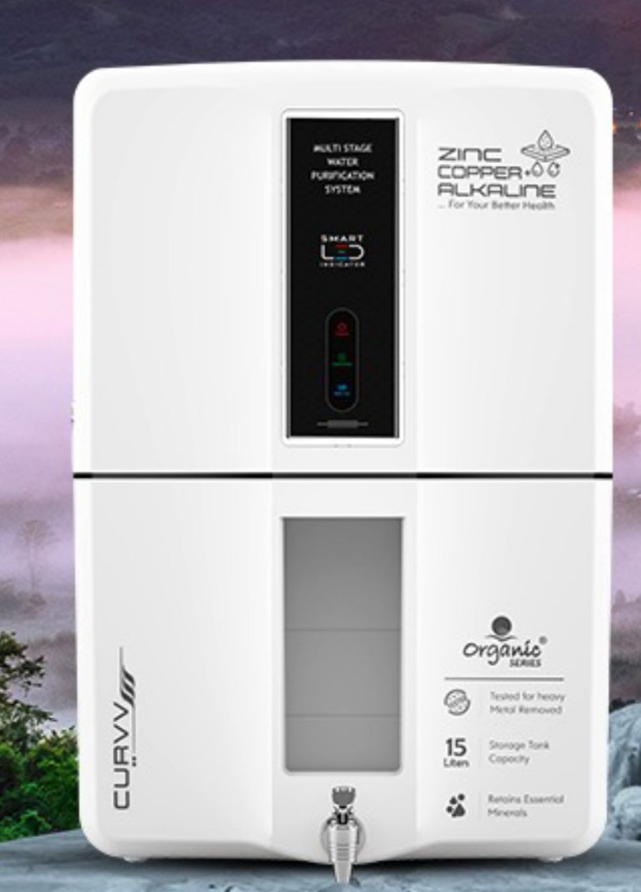 Curvv Zinc Copper Alkaline Water Purifier view 2