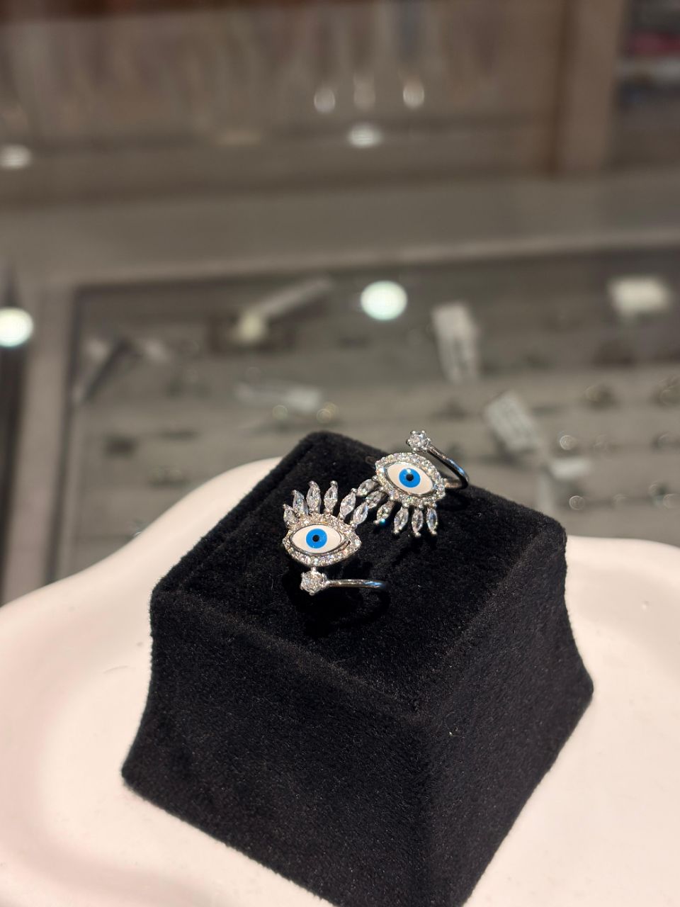 Evil Eye Toe Ring view 2