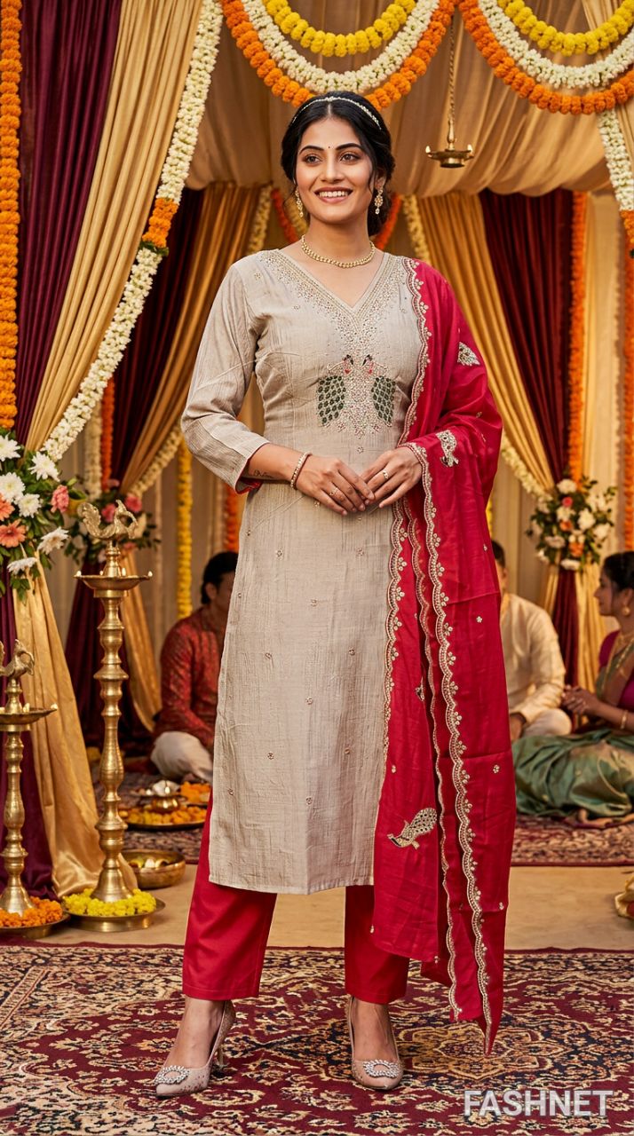 Fashnet Kurta Set view 3