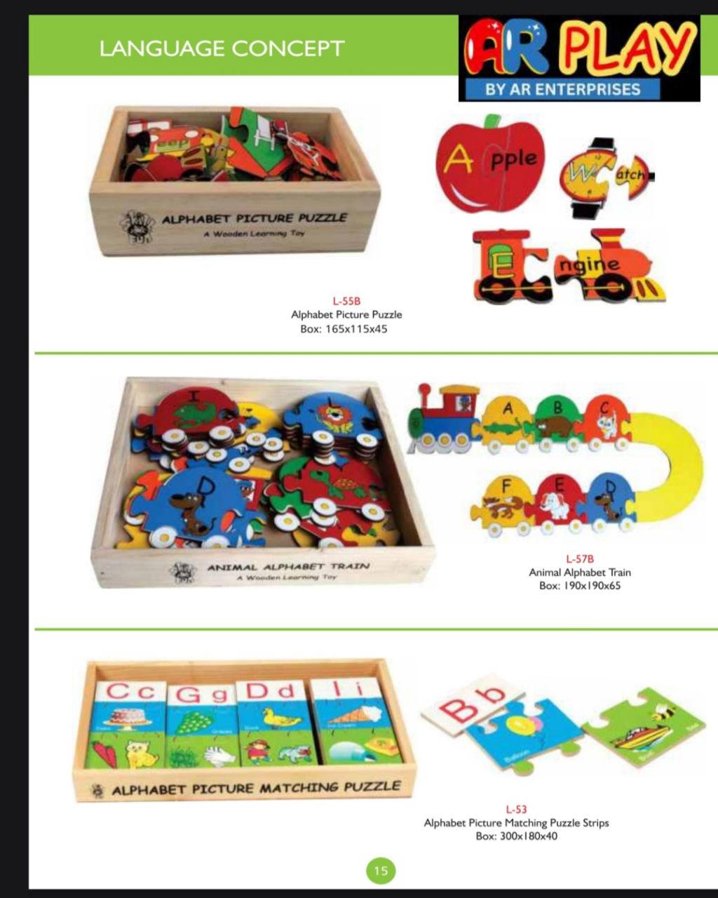 Lower Alphabet Puzzle With Picture view 4
