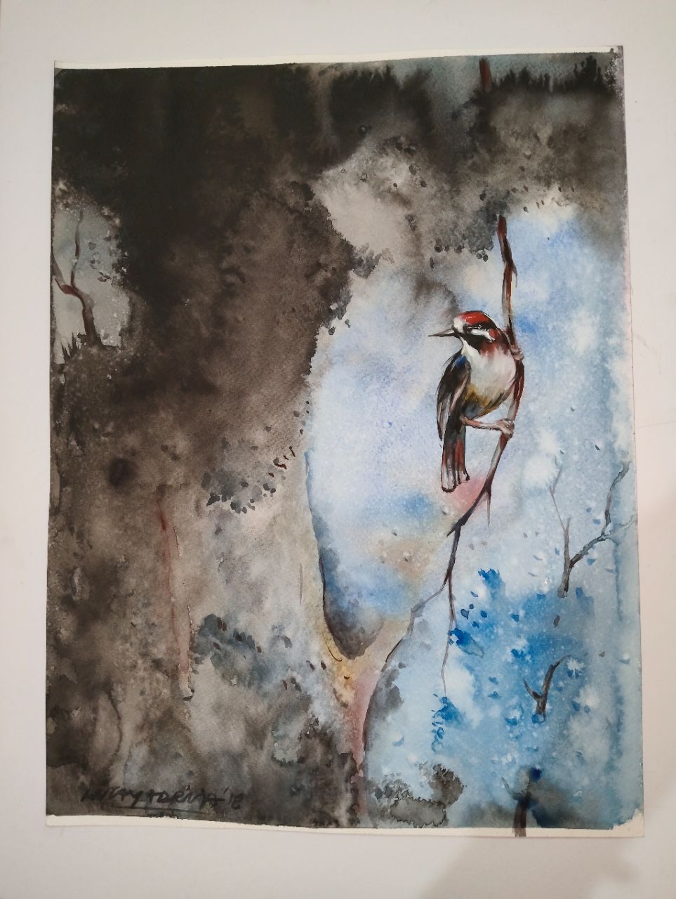Original Watercolor Art Print
