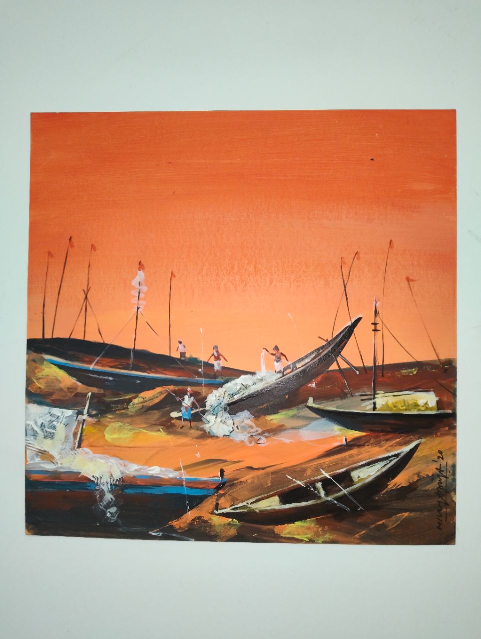 Original Art Work - Fishing Boats