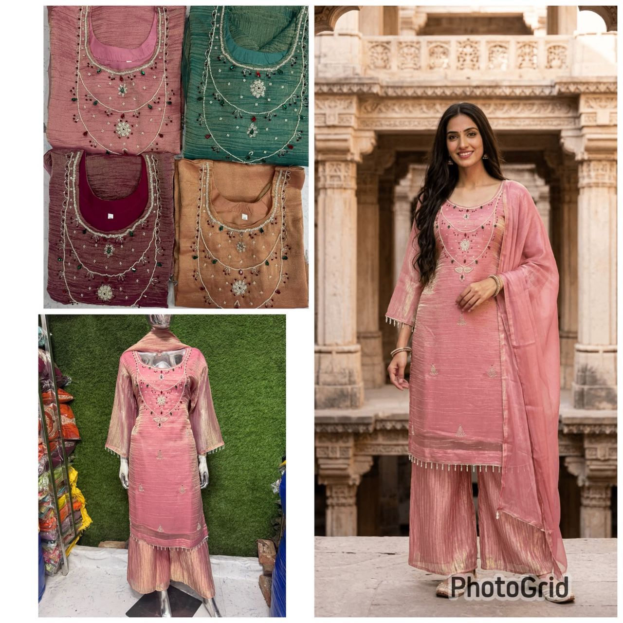 Embroidered Patiala Suit