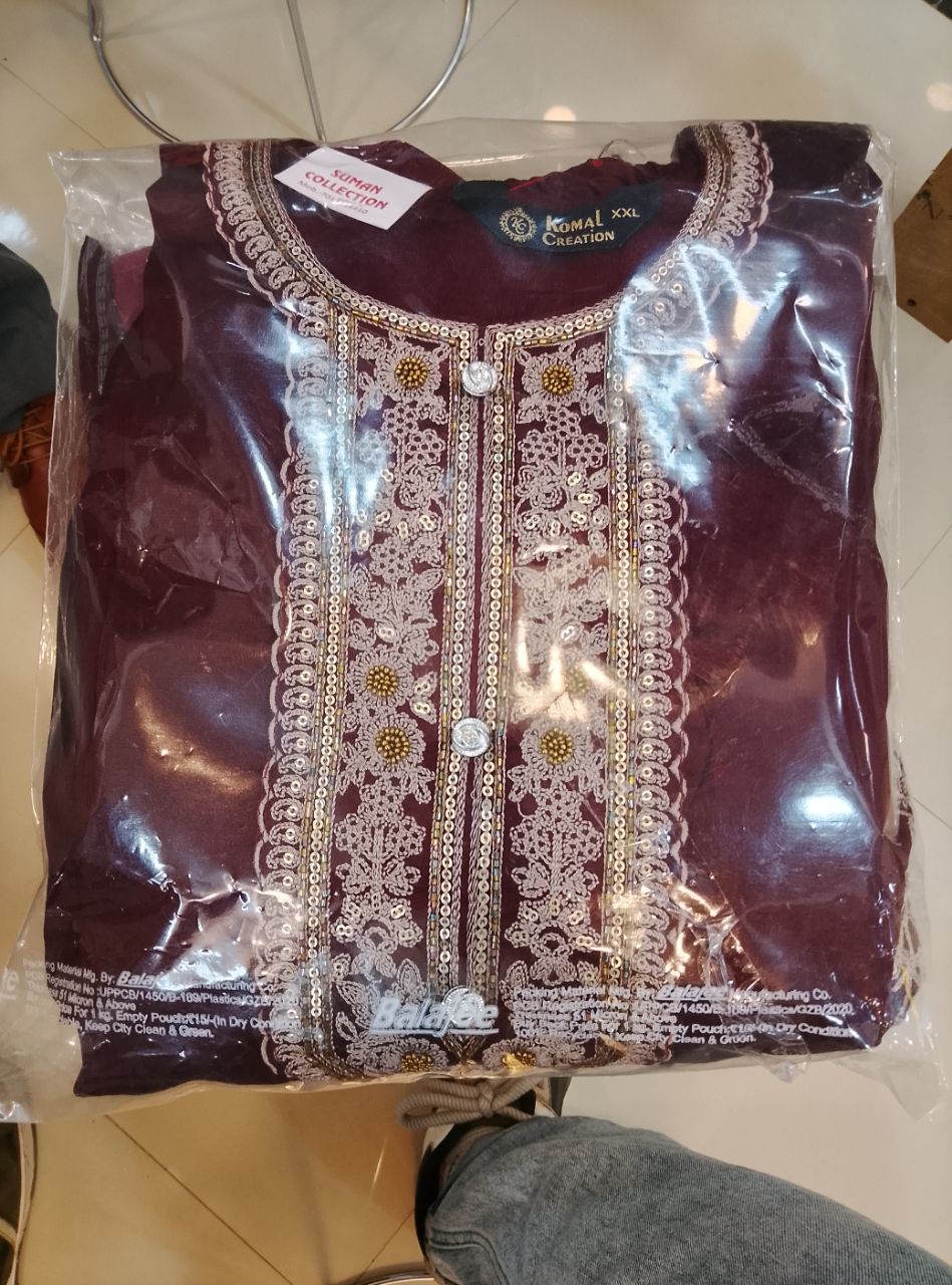 Komal Creation Embroidered Kurta