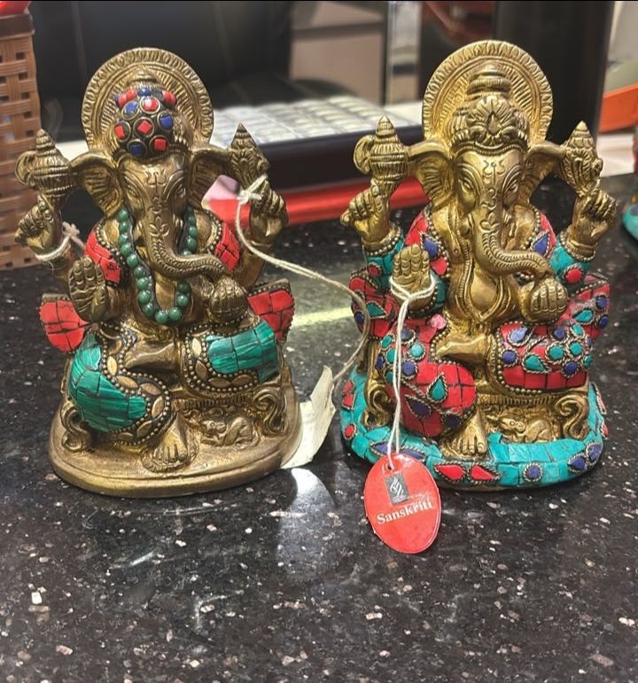 Brass Ganesh Idol