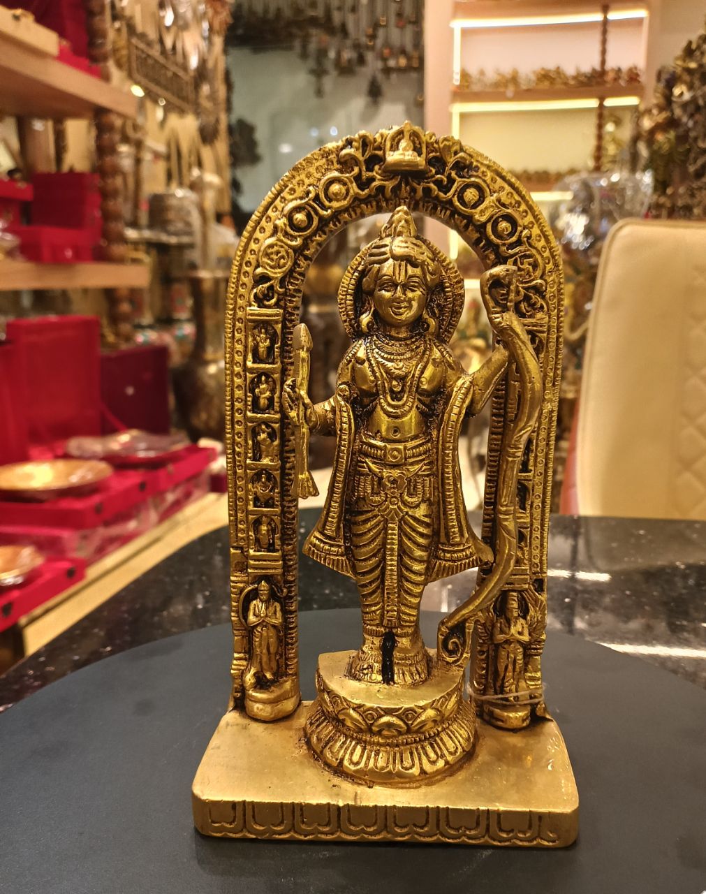 Brass Lord Rama Idol