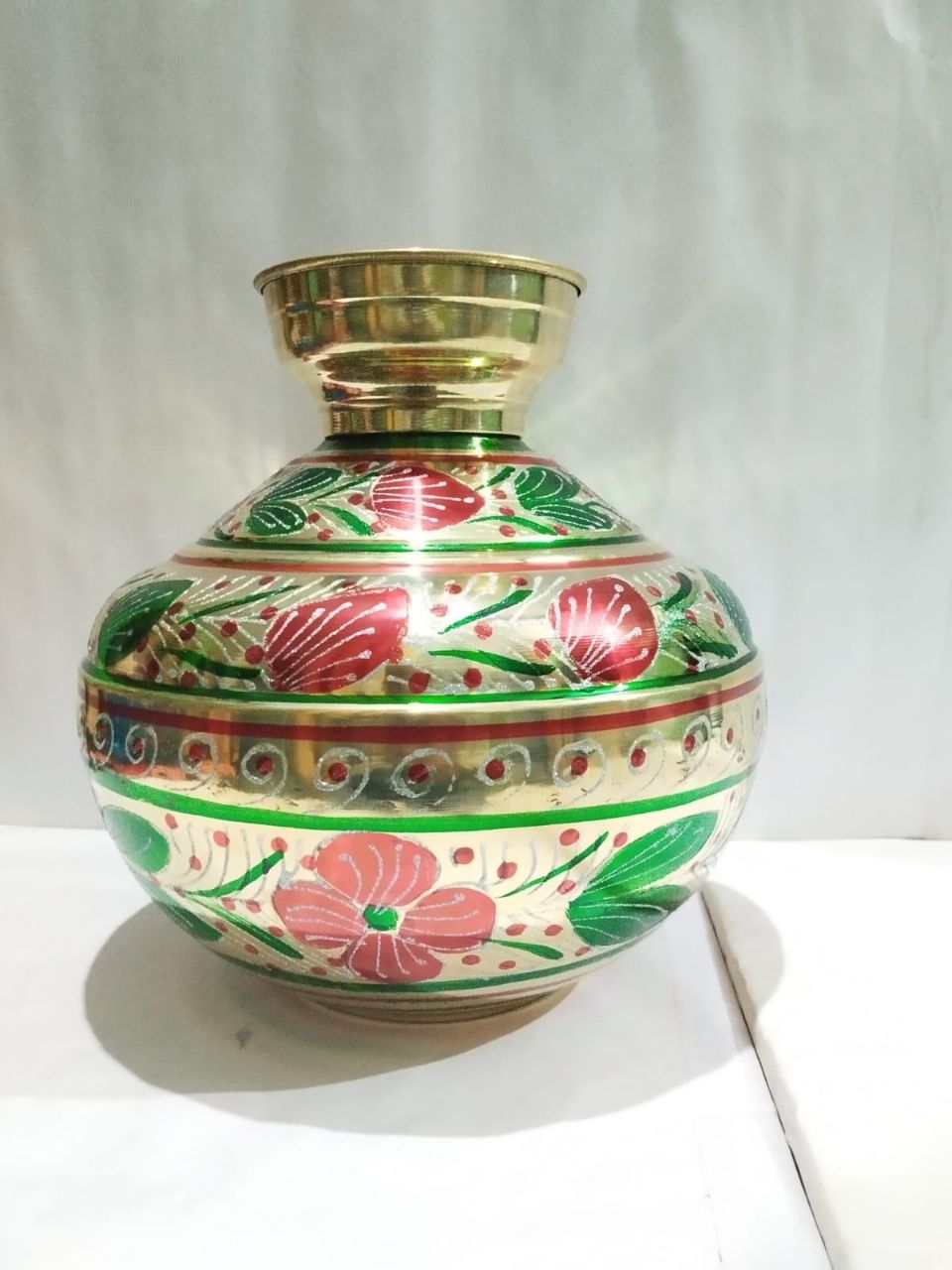 Decorative Brass Vase