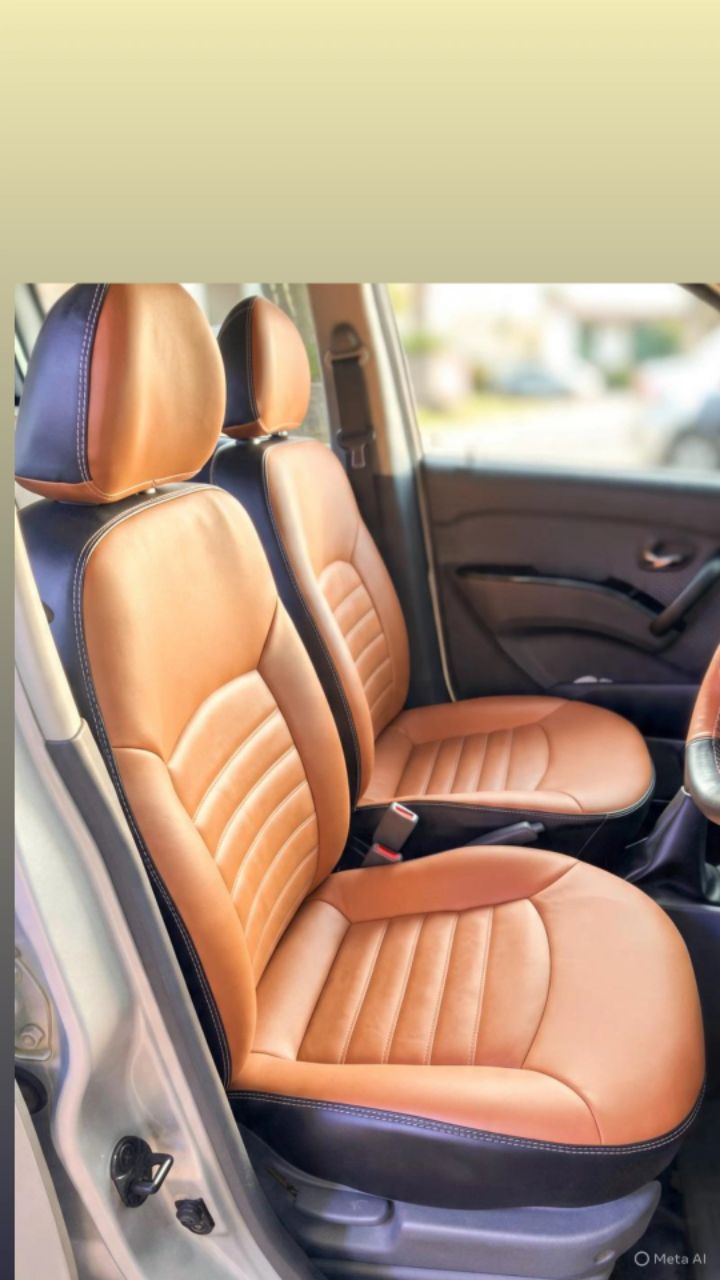Brown Leather Car Seat Covers