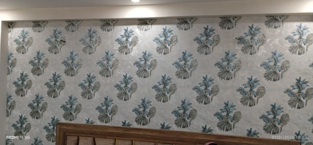 Floral Pattern Wallpaper view 2
