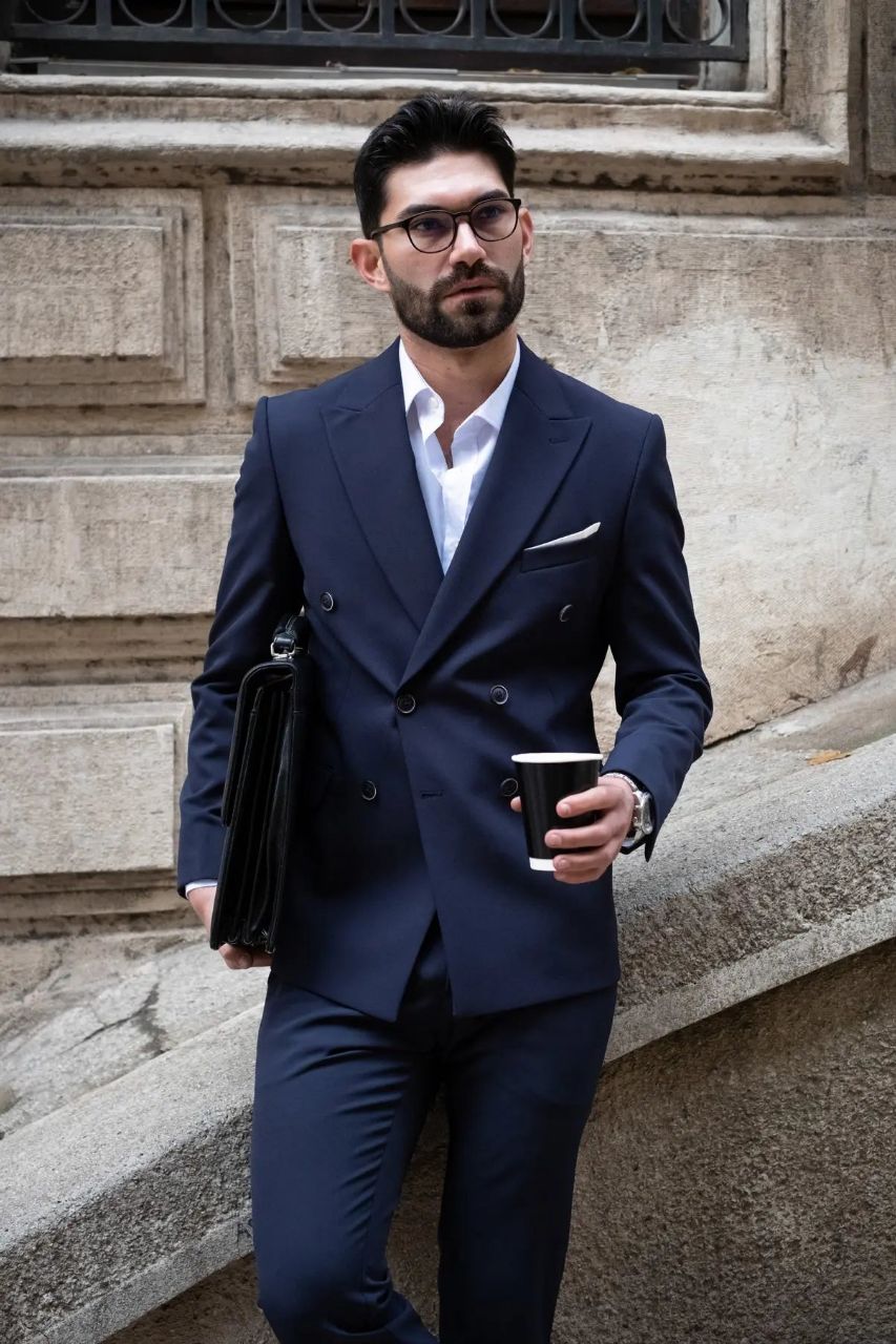 Double Breasted Suit Formal