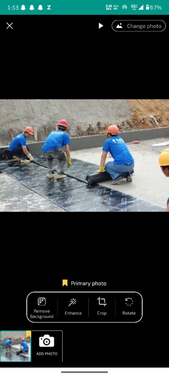 Waterproofing Membrane view 2