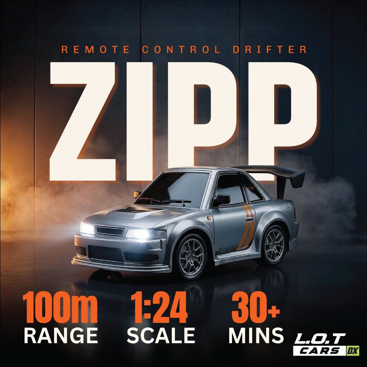 L.O.T Cars - Zipp Gray view 4