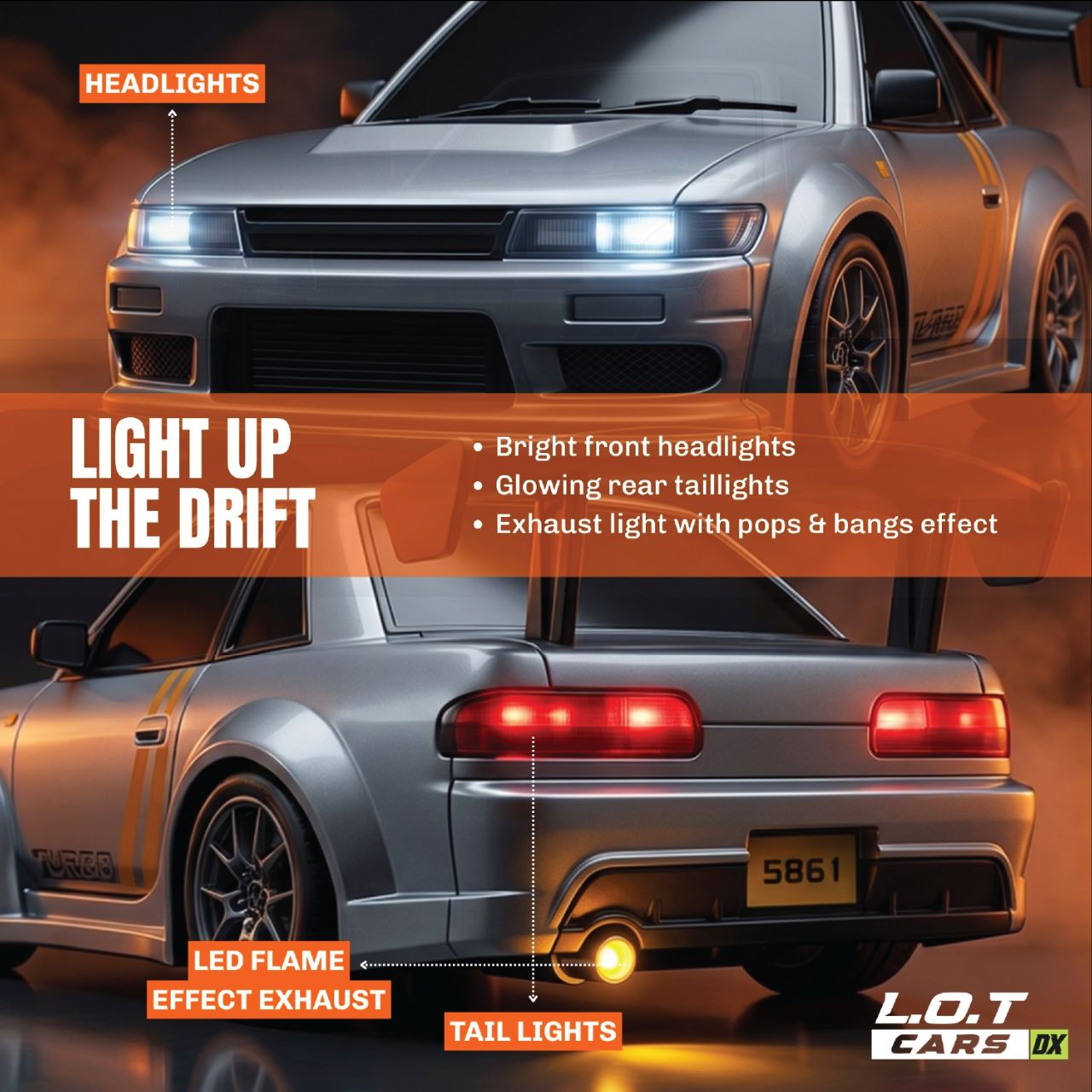 L.O.T Cars - Zipp Gray view 6