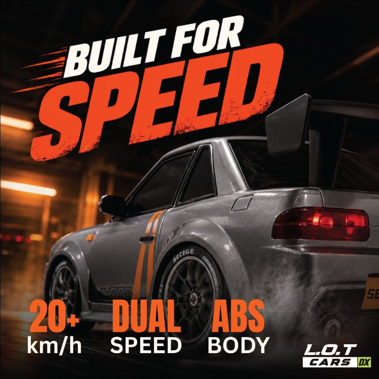 L.O.T Cars - Zipp Gray view 3