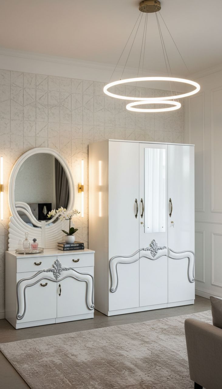 Elegant White Wardrobe