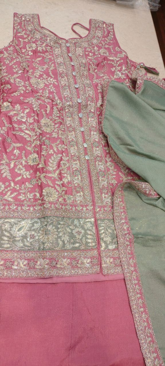 Embroidered Anarkali Suit